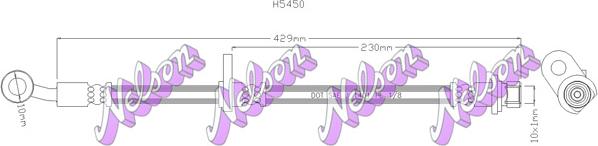 Kawe H5450 - Kočiono crijevo, lajtung www.molydon.hr