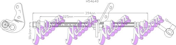 Kawe H5464Q - Kočiono crijevo, lajtung www.molydon.hr