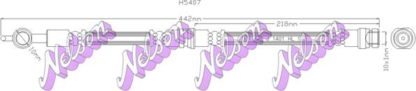 Kawe H5407 - Kočiono crijevo, lajtung www.molydon.hr