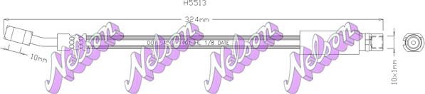 Kawe H5513 - Kočiono crijevo, lajtung www.molydon.hr