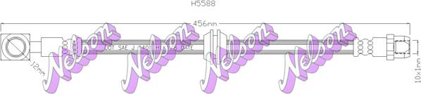 Kawe H5588 - Kočiono crijevo, lajtung www.molydon.hr