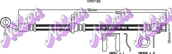 Kawe H5573Q - Kočiono crijevo, lajtung www.molydon.hr