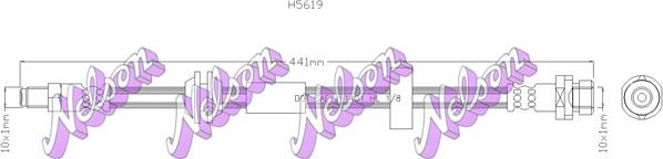 Kawe H5619 - Kočiono crijevo, lajtung www.molydon.hr