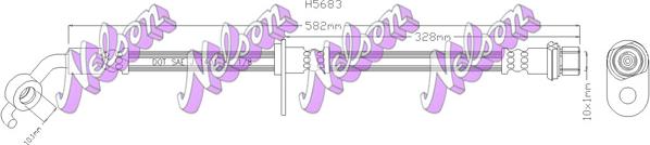 Kawe H5683 - Kočiono crijevo, lajtung www.molydon.hr