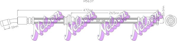 Kawe H5637 - Kočiono crijevo, lajtung www.molydon.hr