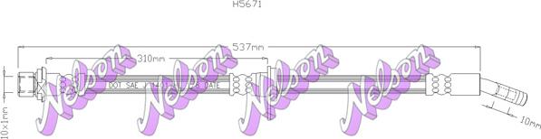 Kawe H5671 - Kočiono crijevo, lajtung www.molydon.hr