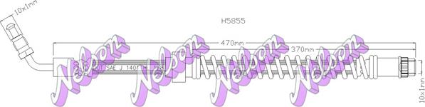 Kawe H5855 - Kočiono crijevo, lajtung www.molydon.hr