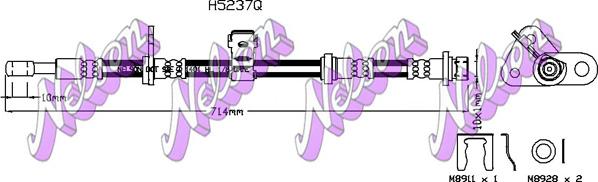 Kawe H5237Q - Kočiono crijevo, lajtung www.molydon.hr