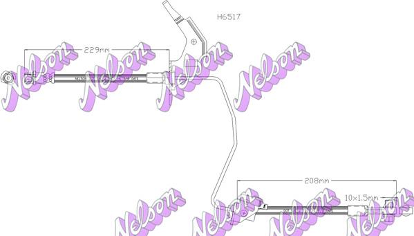 Kawe H6517 - Kočiono crijevo, lajtung www.molydon.hr