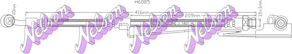 Kawe H6085 - Kočiono crijevo, lajtung www.molydon.hr