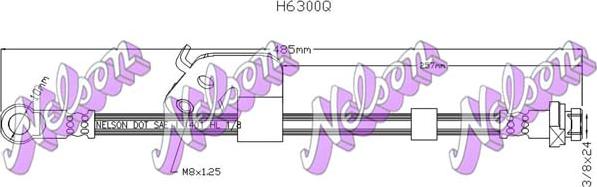 Kawe H6300Q - Kočiono crijevo, lajtung www.molydon.hr