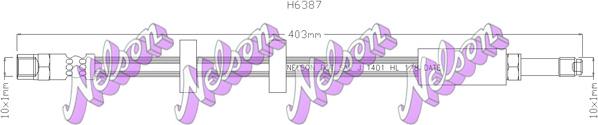 Kawe H6387 - Kočiono crijevo, lajtung www.molydon.hr