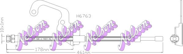 Kawe H6763 - Kočiono crijevo, lajtung www.molydon.hr