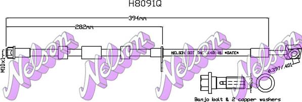 Kawe H8091Q - Kočiono crijevo, lajtung www.molydon.hr