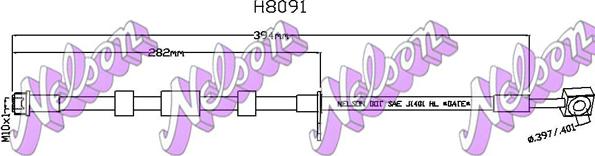 Kawe H8091 - Kočiono crijevo, lajtung www.molydon.hr