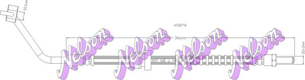 Kawe H3874 - Kočiono crijevo, lajtung www.molydon.hr