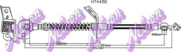 Kawe H7442Q - Kočiono crijevo, lajtung www.molydon.hr