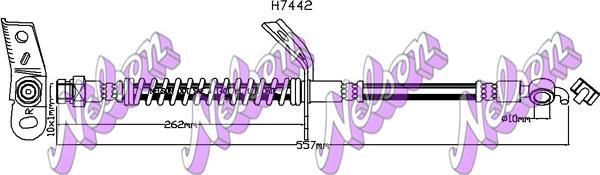 Kawe H7442 - Kočiono crijevo, lajtung www.molydon.hr