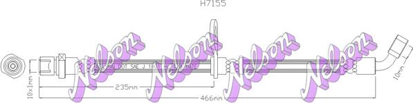 Kawe H7155 - Kočiono crijevo, lajtung www.molydon.hr