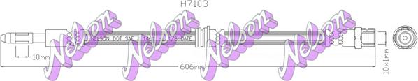 Kawe H7103 - Kočiono crijevo, lajtung www.molydon.hr