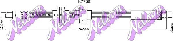 Kawe H7758 - Kočiono crijevo, lajtung www.molydon.hr