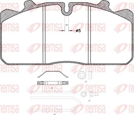 Kawe JCA658.30 - Komplet Pločica, disk-kočnica www.molydon.hr