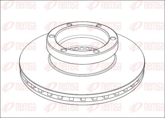 Kawe NCA1004.20 - Kočioni disk www.molydon.hr