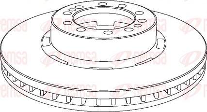 Kawe NCA1074.20 - Kočioni disk www.molydon.hr