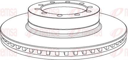 Kawe NCA1071.20 - Kočioni disk www.molydon.hr