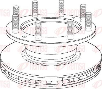 Kawe NCA1167.20 - Kočioni disk www.molydon.hr