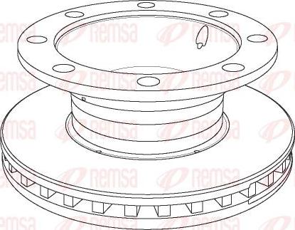 Kawe NCA1106.20 - Kočioni disk www.molydon.hr