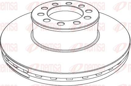 Kawe NCA1173.20 - Kočioni disk www.molydon.hr