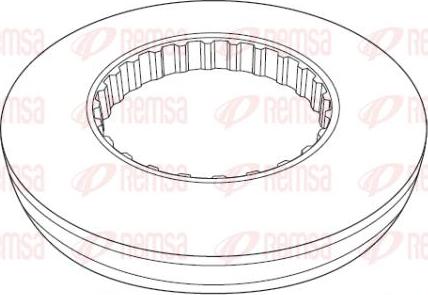 Kawe NCA1177.10 - Kočioni disk www.molydon.hr