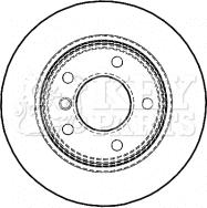 Key Parts KBD4465 - Kočioni disk www.molydon.hr