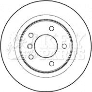 Key Parts KBD4466 - Kočioni disk www.molydon.hr