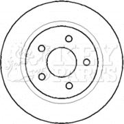 Key Parts KBD4403 - Kočioni disk www.molydon.hr