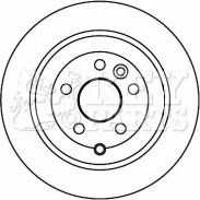 Key Parts KBD4599 - Kočioni disk www.molydon.hr