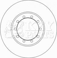 Key Parts KBD4566 - Kočioni disk www.molydon.hr