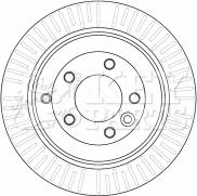 Key Parts KBD4532 - Kočioni disk www.molydon.hr