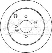 Key Parts KBD4578 - Kočioni disk www.molydon.hr