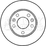 Key Parts KBD4640 - Kočioni disk www.molydon.hr