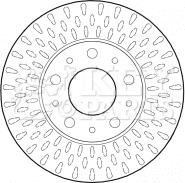 Key Parts KBD4608 - Kočioni disk www.molydon.hr