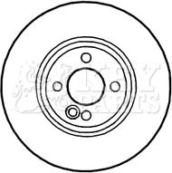 Key Parts KBD4617 - Kočioni disk www.molydon.hr