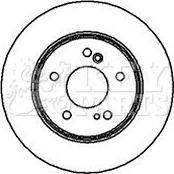 Key Parts KBD4094 - Kočioni disk www.molydon.hr