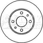 Key Parts KBD4001 - Kočioni disk www.molydon.hr