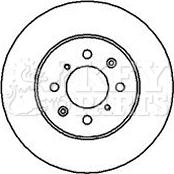 Key Parts KBD4081 - Kočioni disk www.molydon.hr