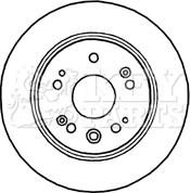 Key Parts KBD4804 - Kočioni disk www.molydon.hr