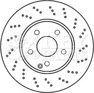 Key Parts KBD4800 - Kočioni disk www.molydon.hr