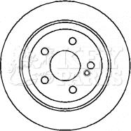 Key Parts KBD4354 - Kočioni disk www.molydon.hr