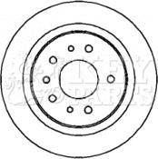 Key Parts KBD4319 - Kočioni disk www.molydon.hr